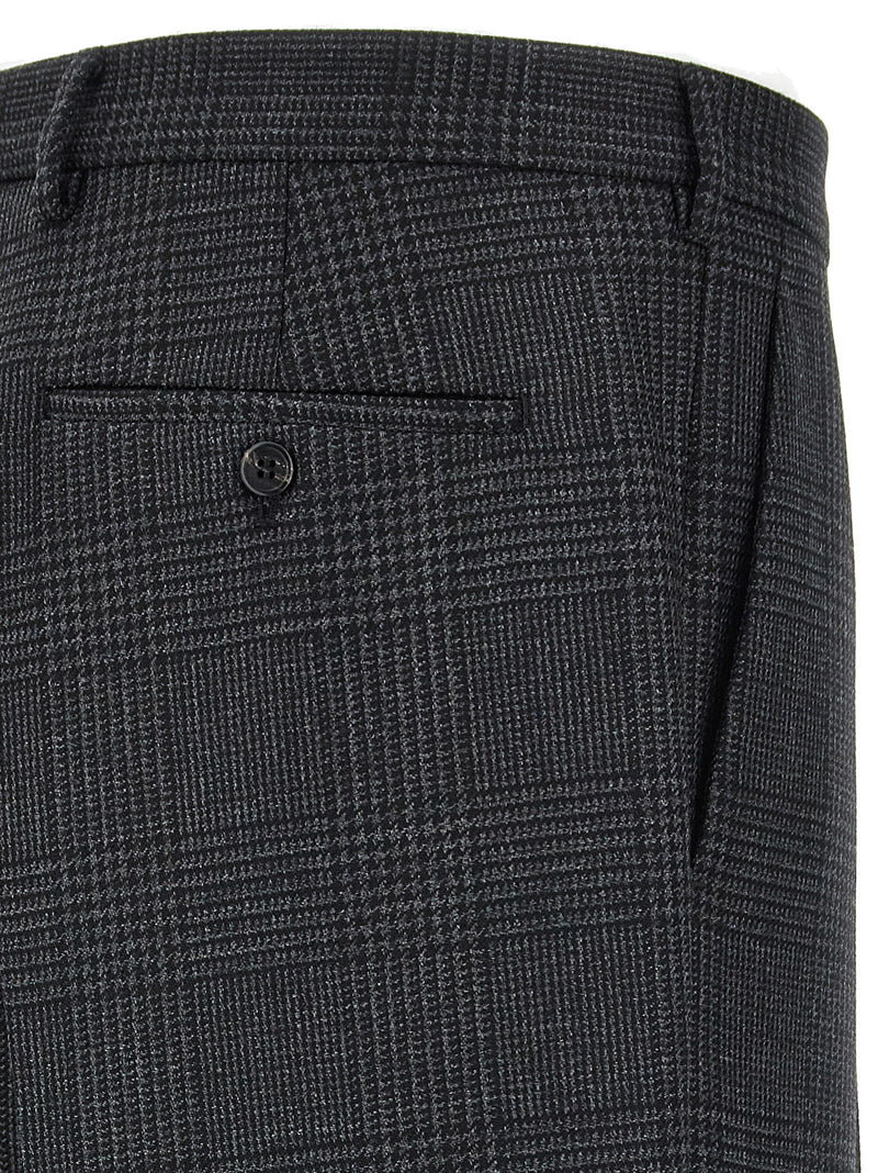 Prada Gray Virgin Wool Dress Pants