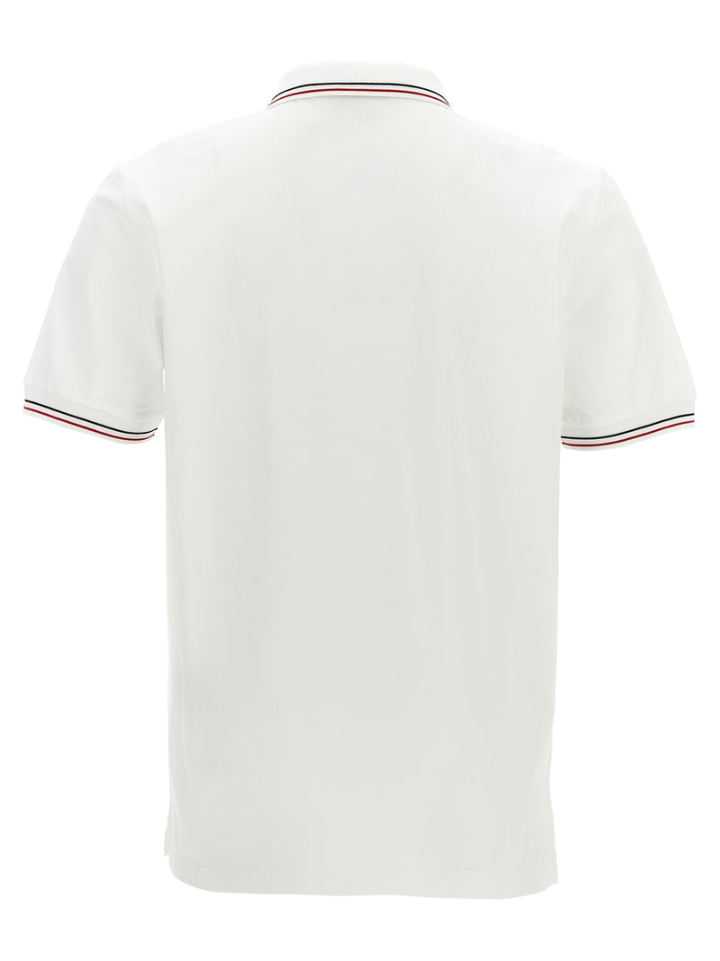 Prada White Cotton Polo Shirt