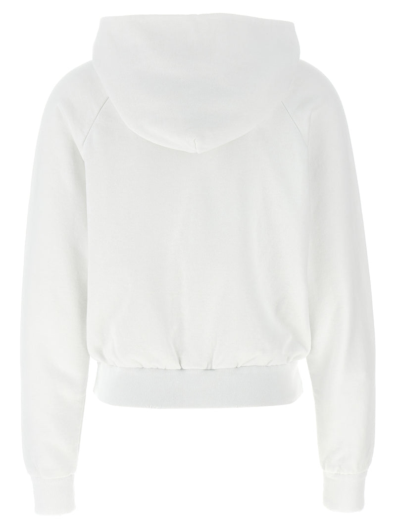 Prada White Cotton Sweatshirt
