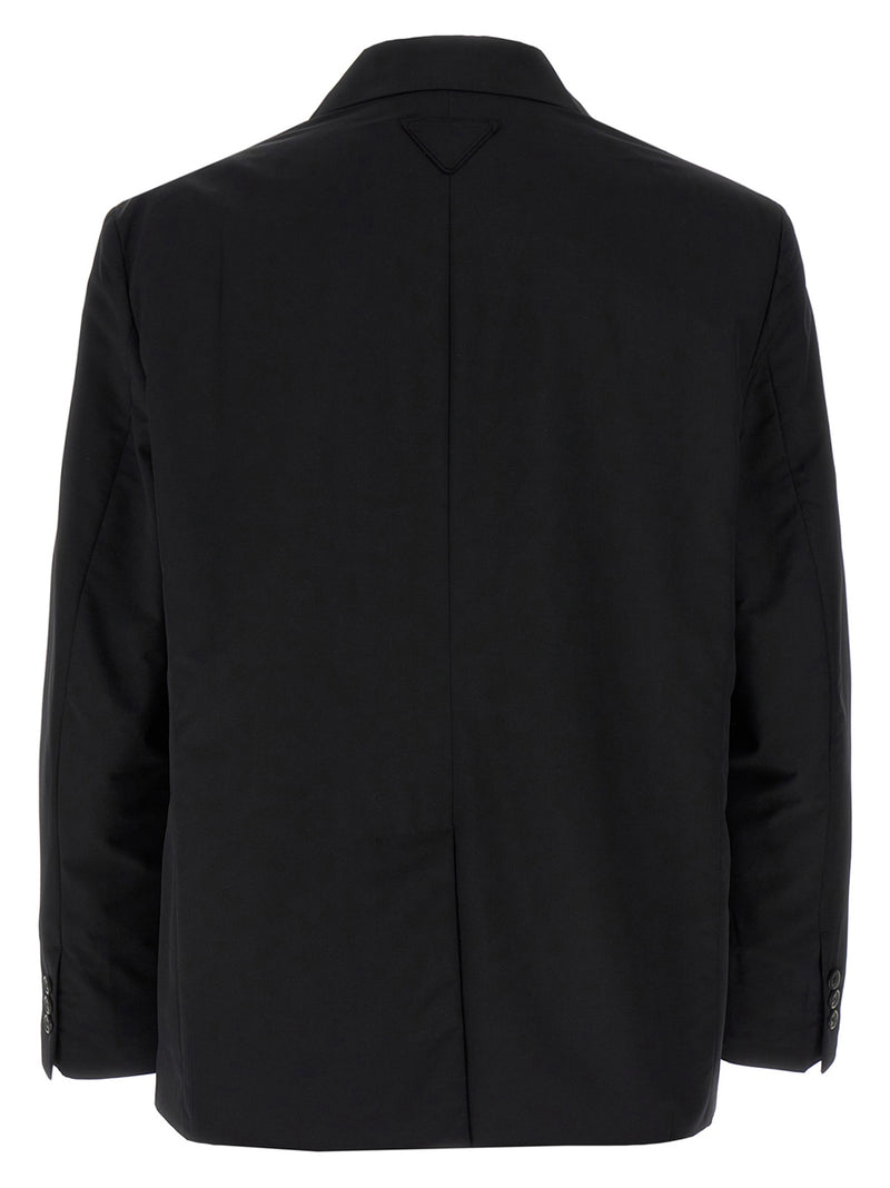 Prada Black Virgin Wool Blazer