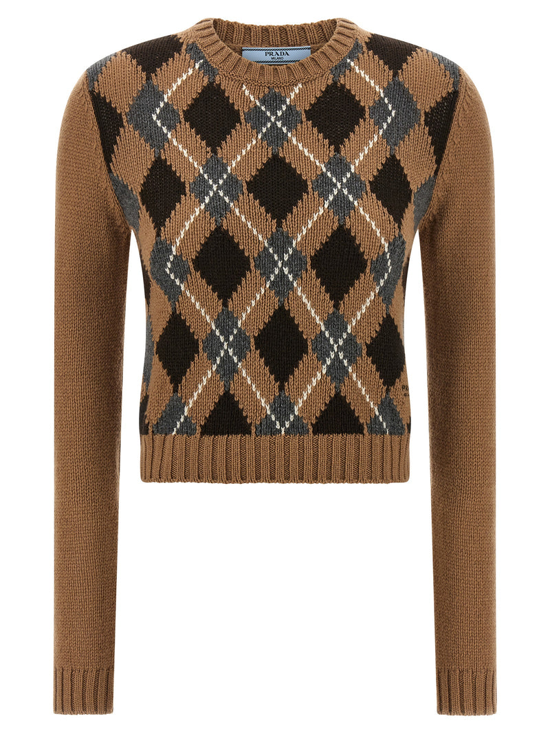 Prada Brown Cashmere Cardigan