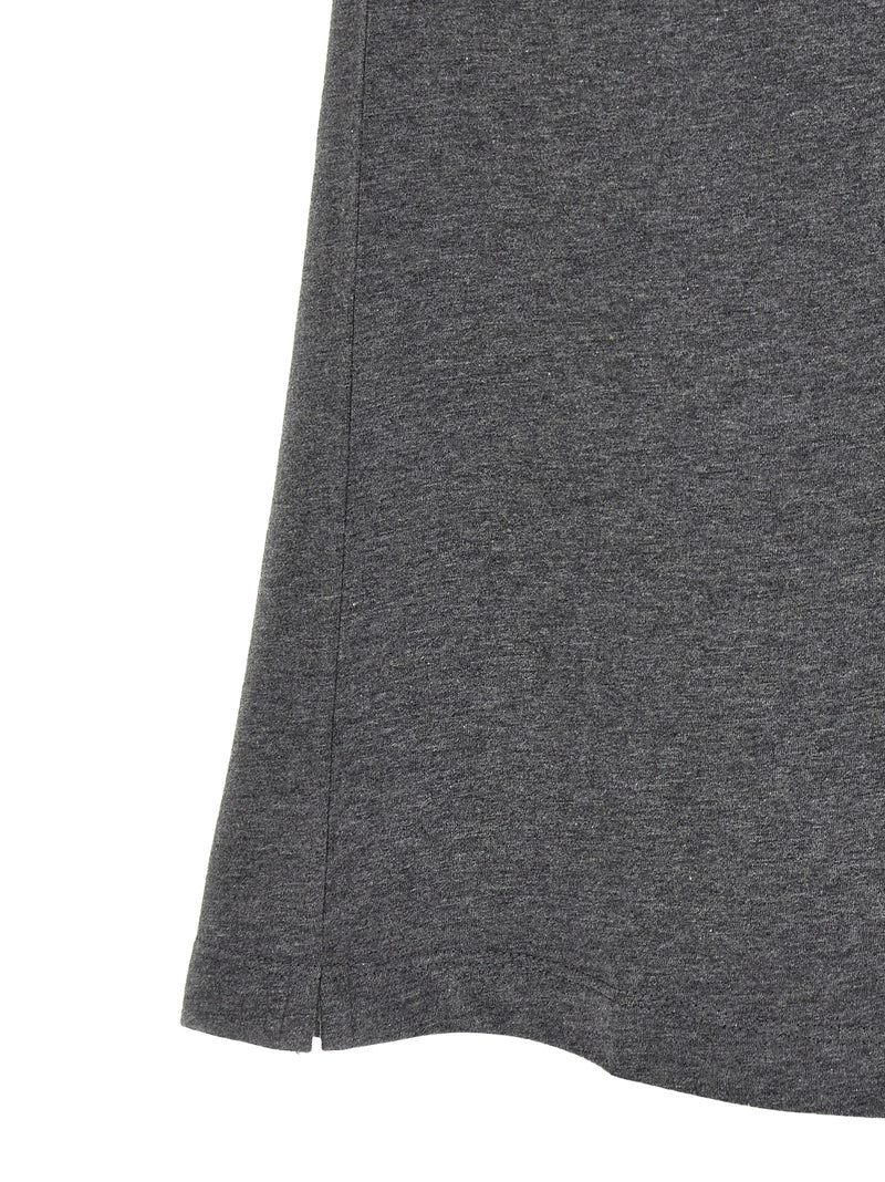 Brunello Cucinelli Gray Cotton T-Shirt