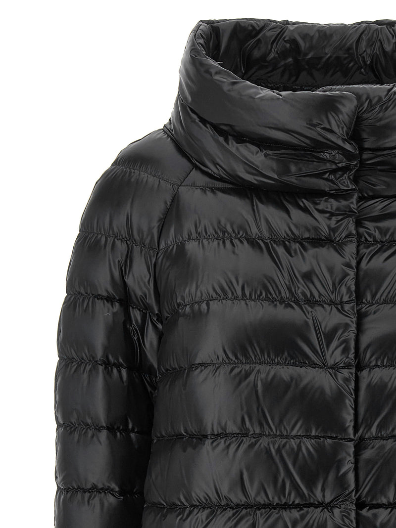 Herno Black Polyamide Full-Length Jacket