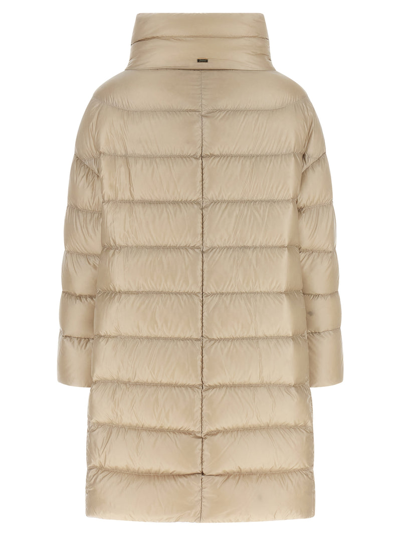 Herno Beige Polyamide Coat