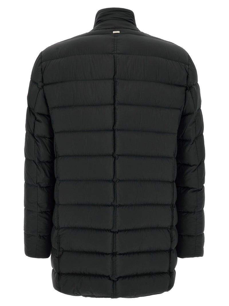 Herno Black Polyamide Full-Length Jacket