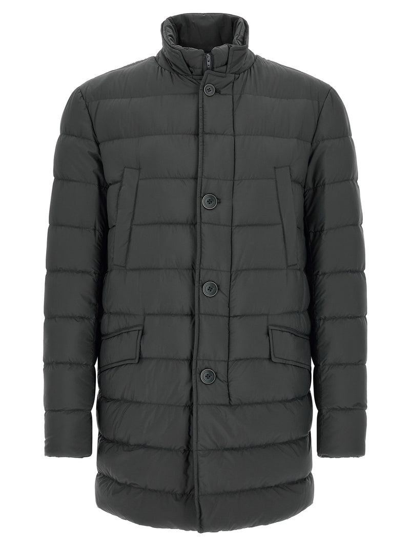 Herno Gray Polyamide Coat