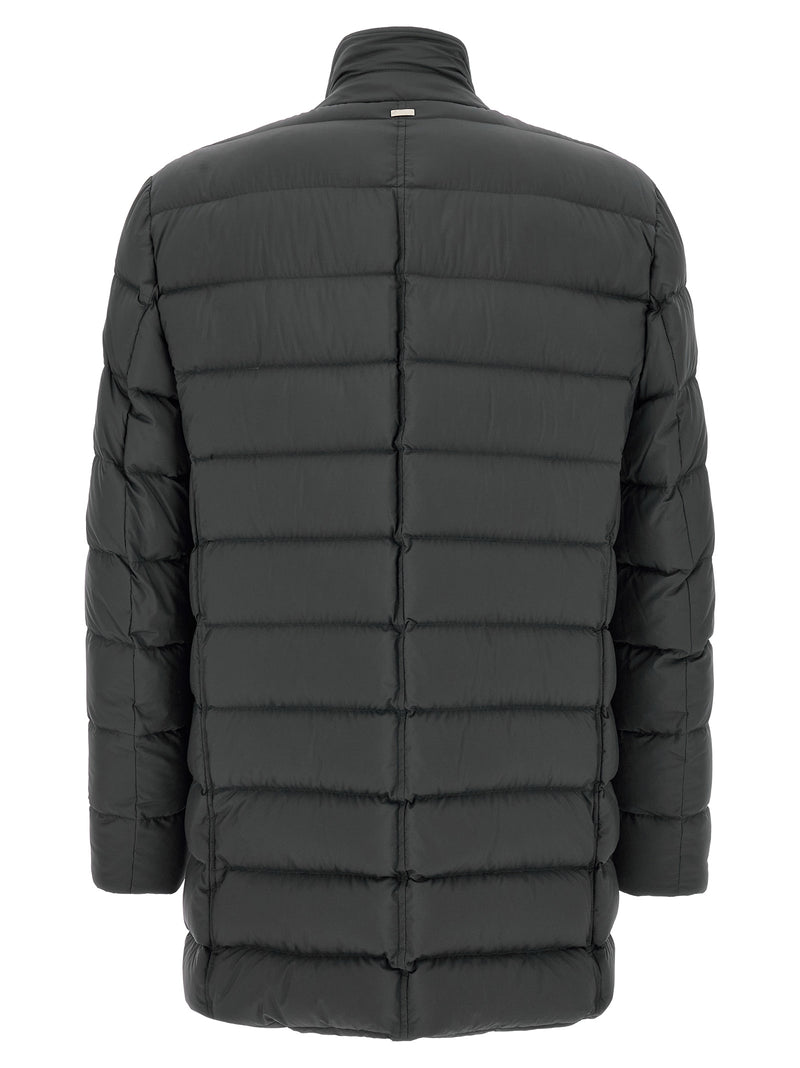 Herno Gray Polyamide Coat