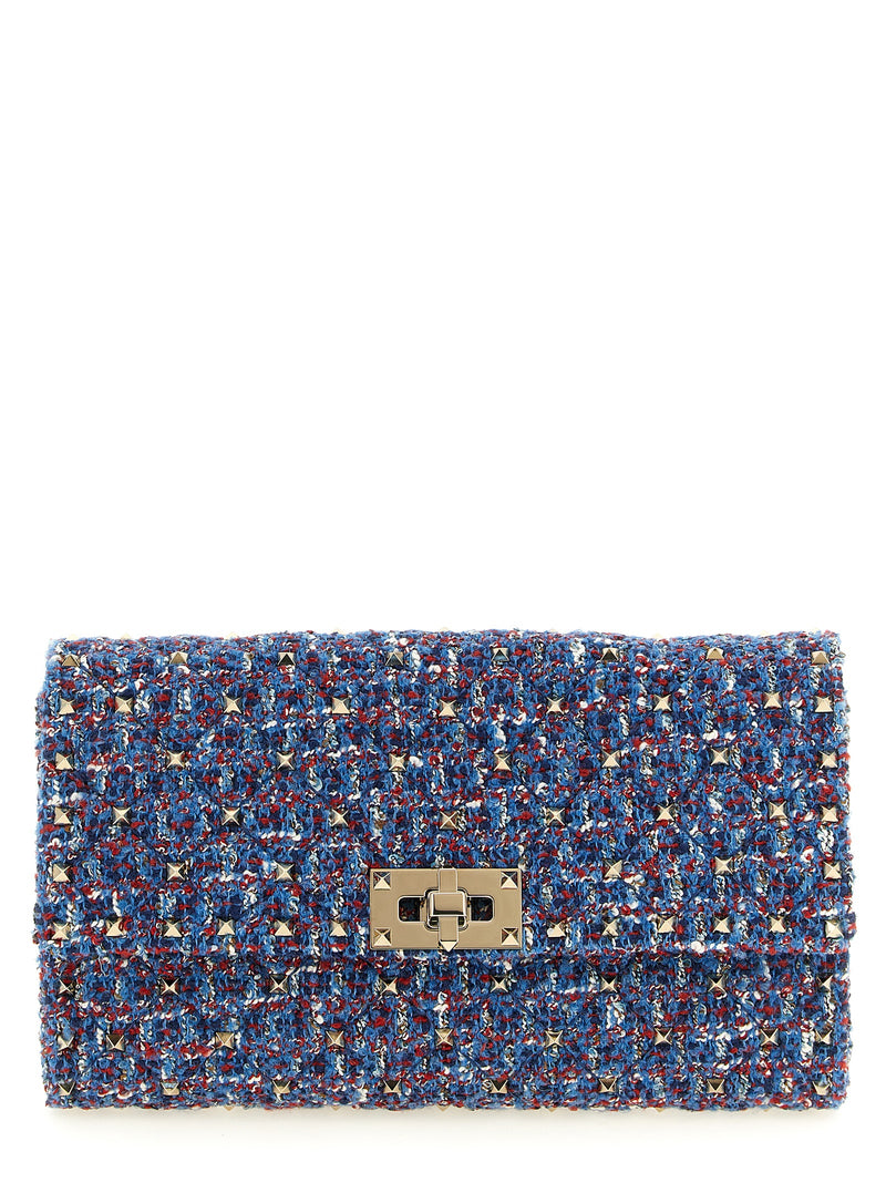 Valentino Garavani Blue Polyester Crossbody Bag