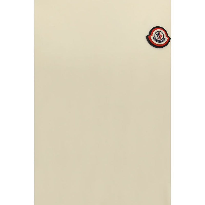 Moncler Beige Cotton T-Shirt