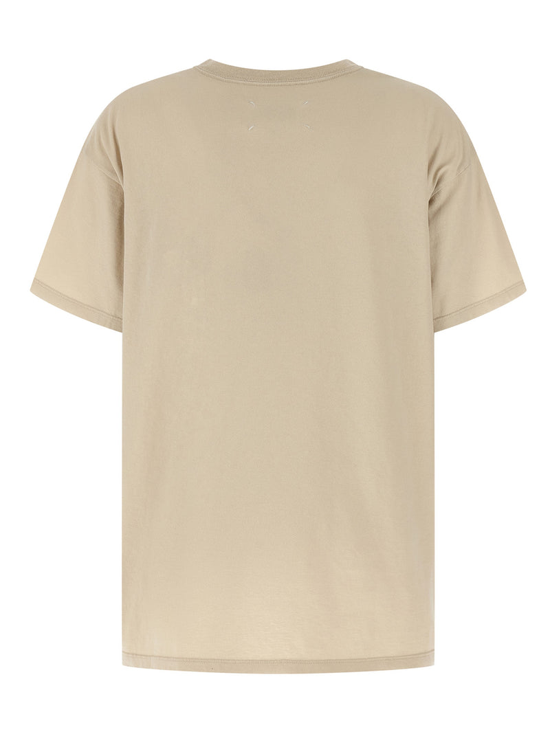 Maison Margiela Beige Cotton T-Shirt
