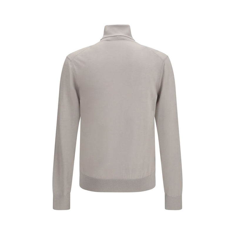 Dolce & Gabbana Beige Cashmere Turtleneck