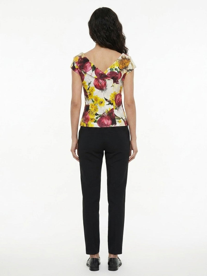 Dolce & Gabbana Multicolor Cotton Shortsleeve Shirt