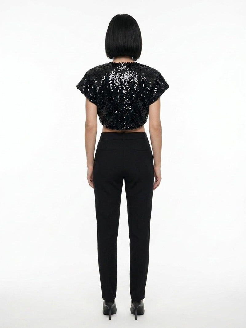 Dolce & Gabbana Black Polyester Jacket