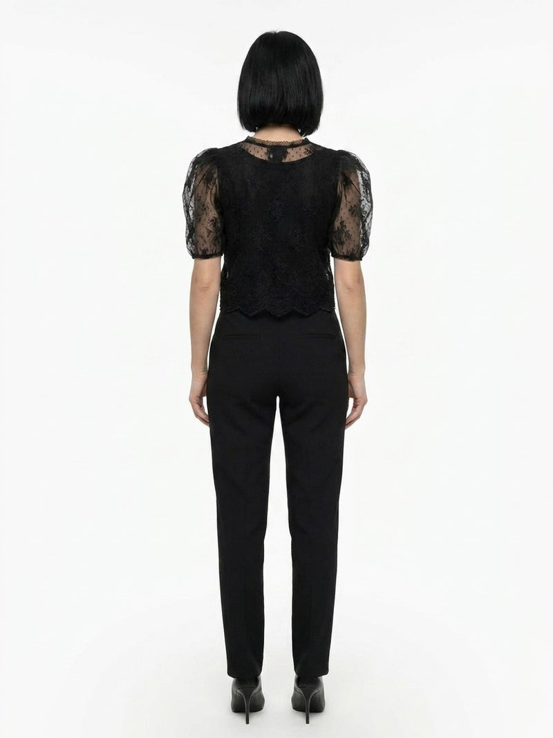 Dolce & Gabbana Black Nylon T-Shirt