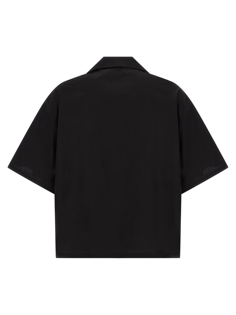 Balenciaga Black Cotton Blouse