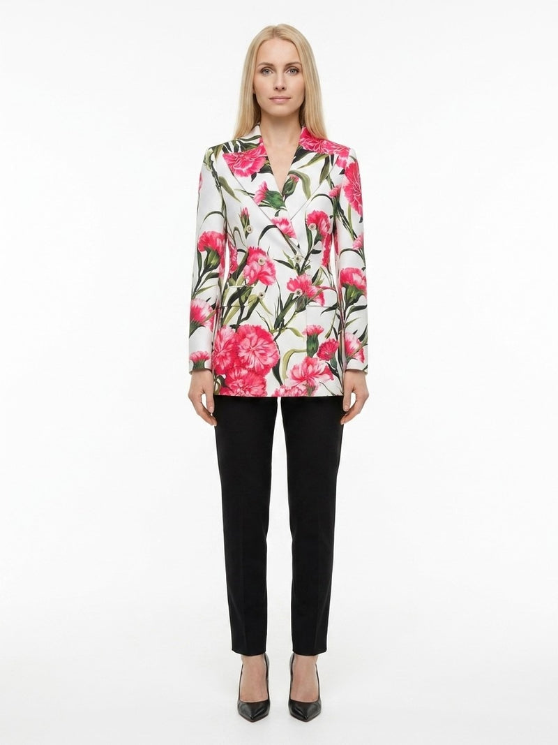 Dolce & Gabbana Multicolor Elastane Jacket
