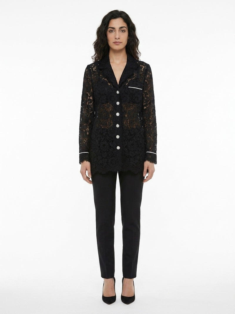 Dolce & Gabbana Black Cotton Shirt