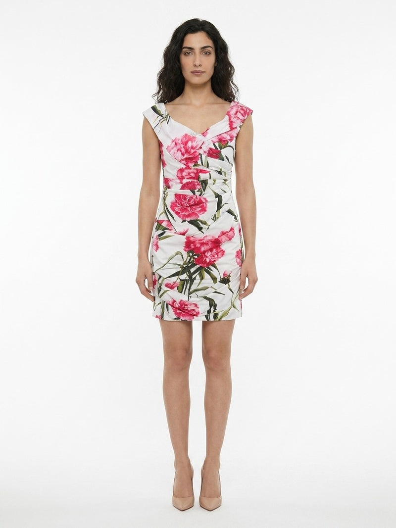 Dolce & Gabbana Multicolor Elastane Casual Dress