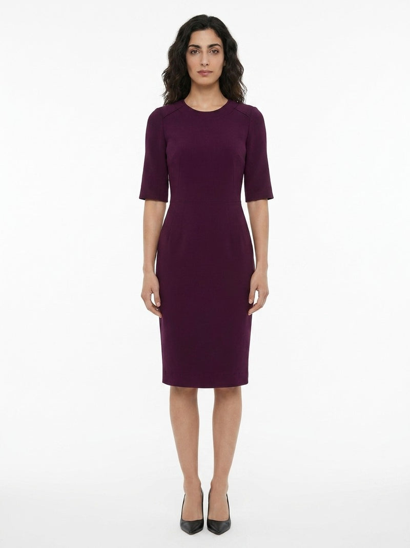 Dolce & Gabbana Purple Acetate Casual Dress