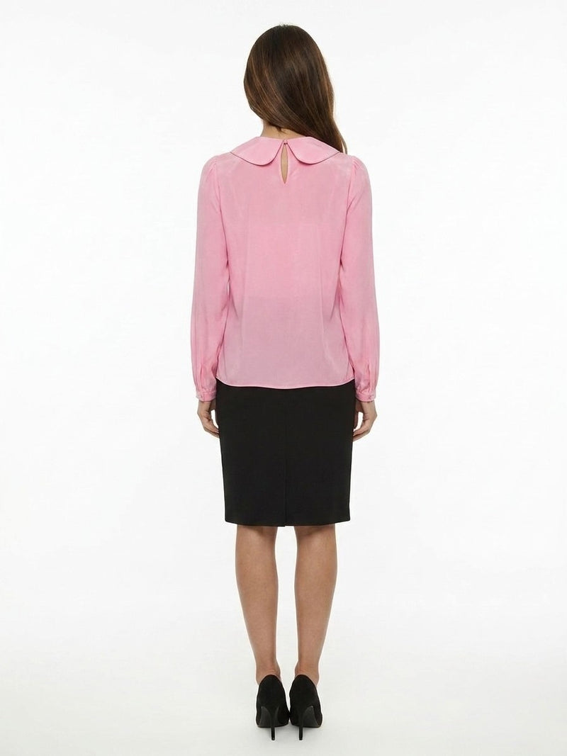 Dolce & Gabbana Pink Elastane T-Shirt