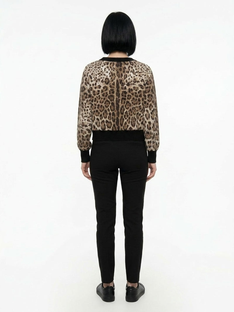 Dolce & Gabbana Brown Cotton Sweatshirt