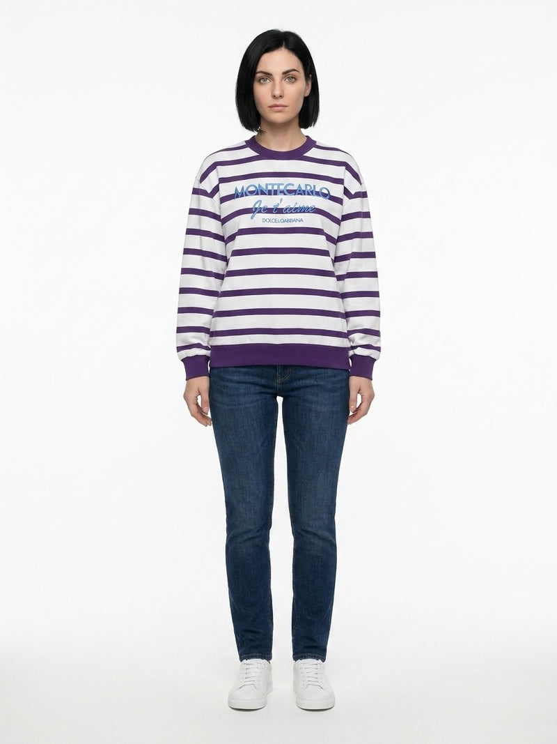 Dolce & Gabbana Multicolor Cotton Sweatshirt