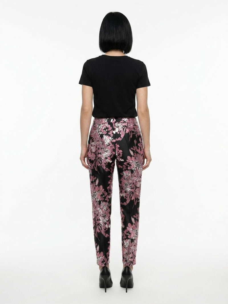 Dolce & Gabbana Bicolor Metallic Fibre Pants