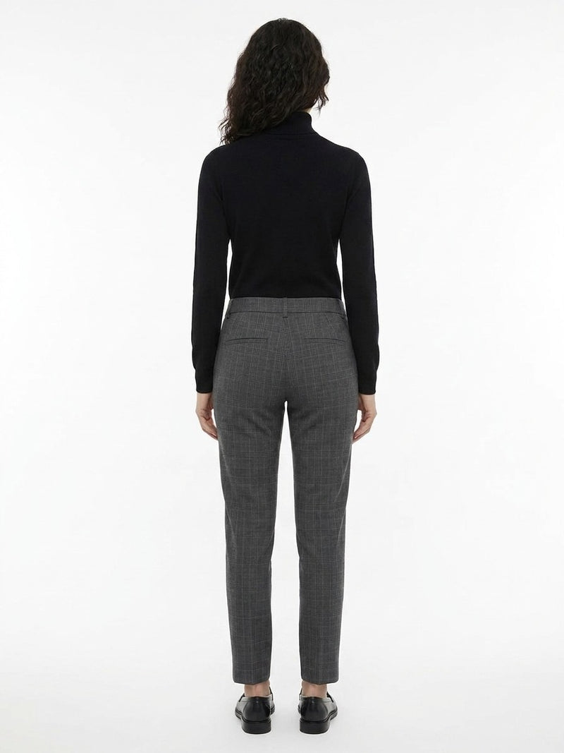 Dolce & Gabbana Gray Virgin Wool Dress Pants