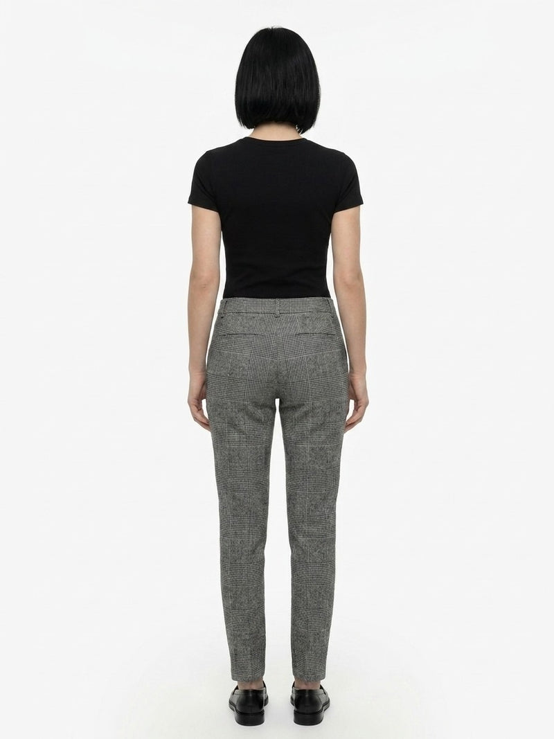 Dolce & Gabbana Gray Elastane Dress Pants