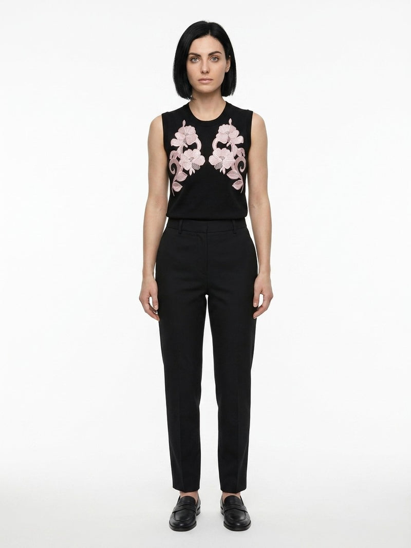 Dolce & Gabbana Bicolor Cashmere Tank Tops