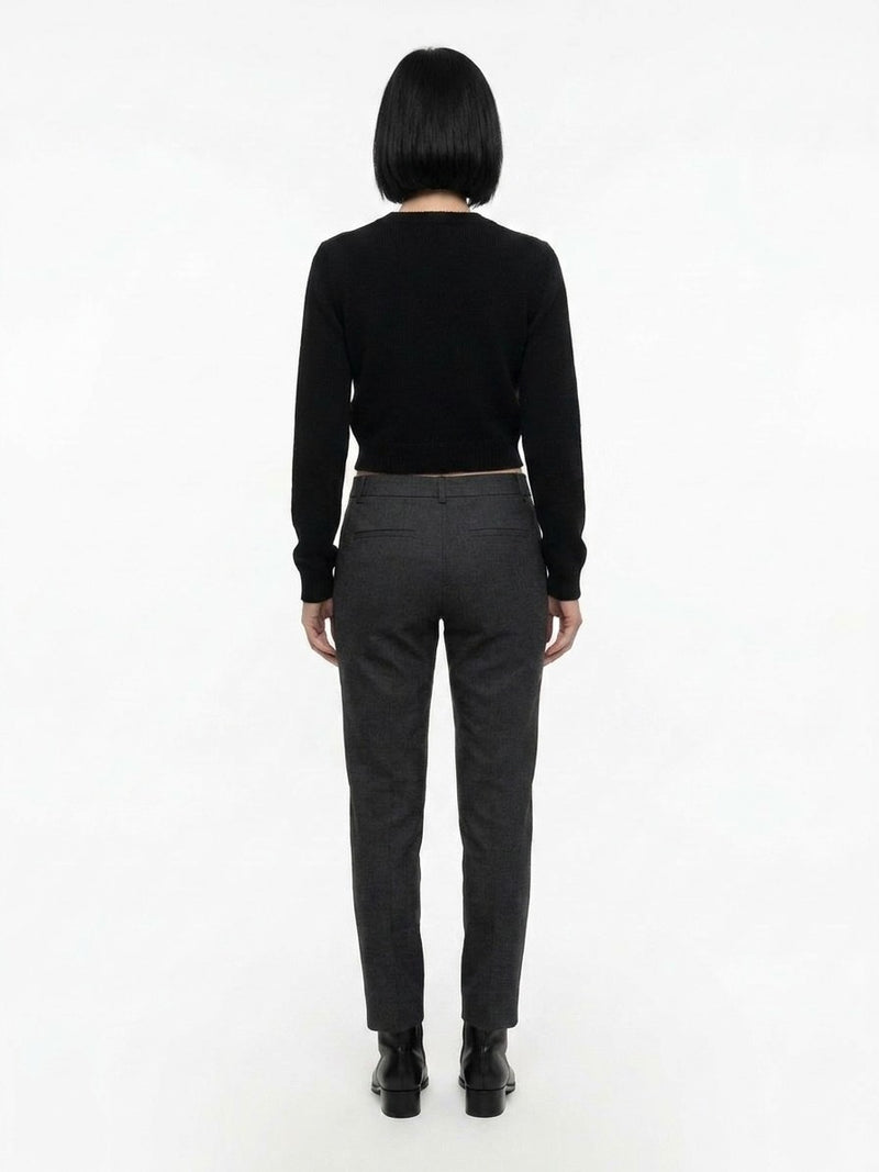 Dolce & Gabbana Black Cashmere Sweatshirt