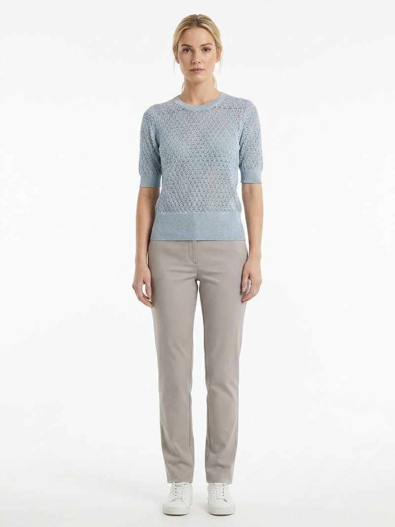 Dolce & Gabbana Blue Virgin Wool Sweatshirt