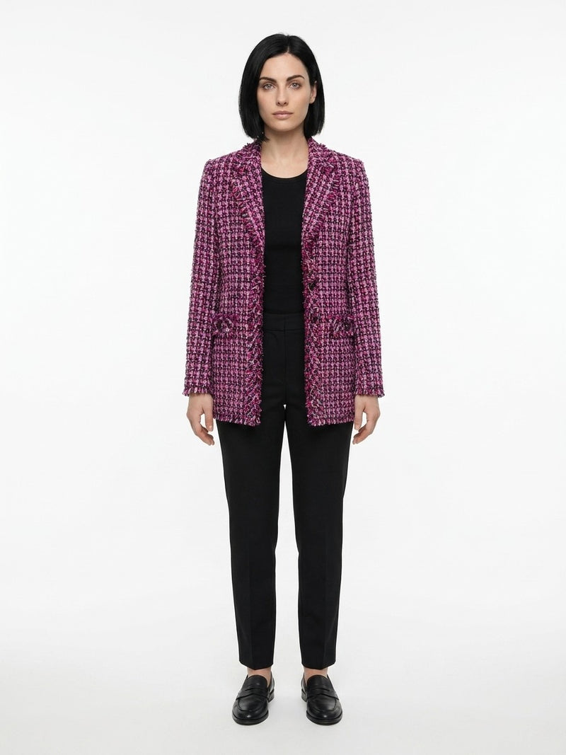 Dolce & Gabbana Purple Cotton Jacket