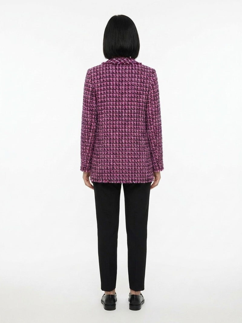 Dolce & Gabbana Purple Cotton Jacket
