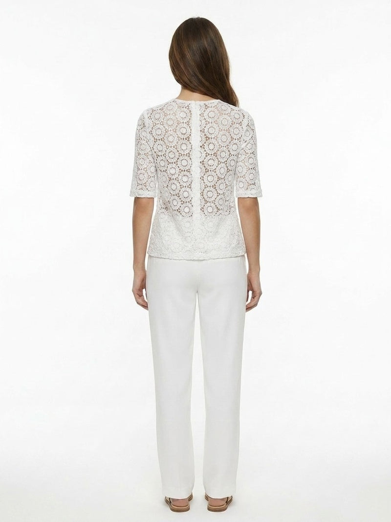 Dolce & Gabbana White Cotton T-Shirt