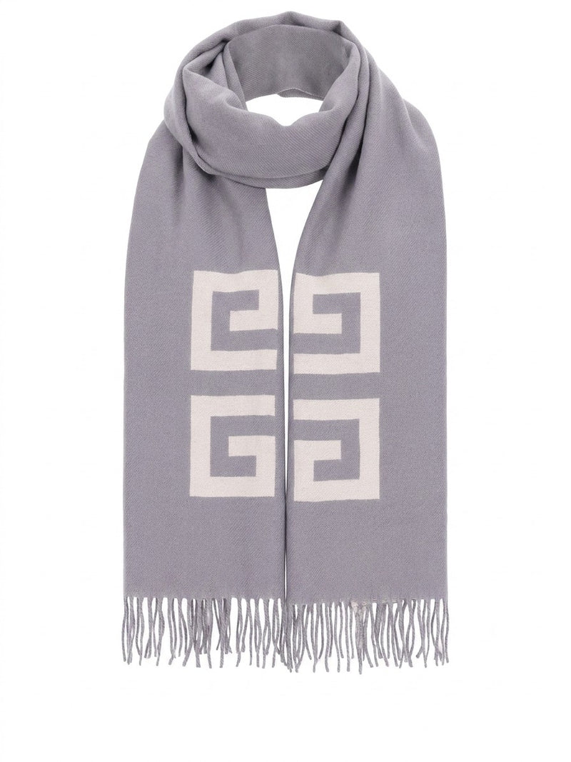 Givenchy Bicolor Virgin Wool Scarf