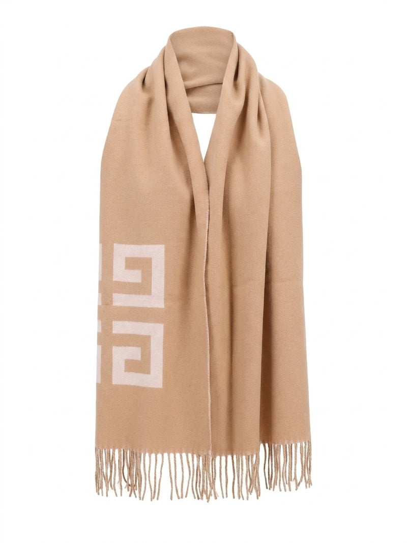 Givenchy Bicolor Virgin Wool Scarf