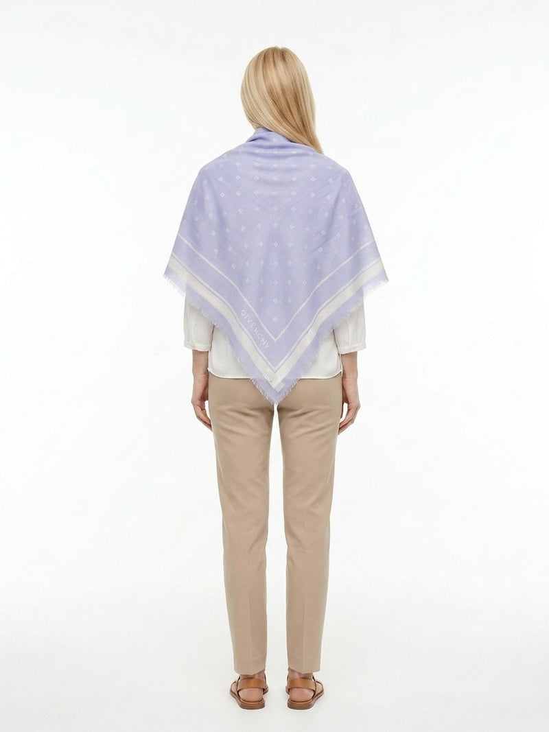 Givenchy Bicolor Cashmere Scarf