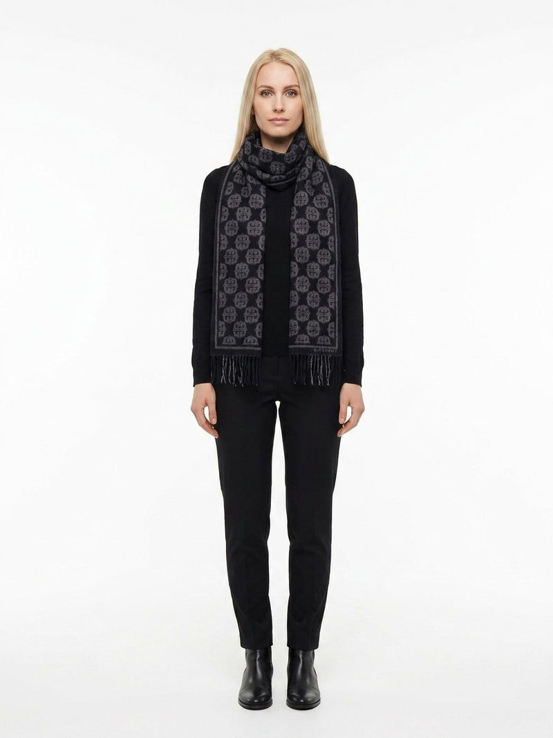 Givenchy Black Wool Scarf