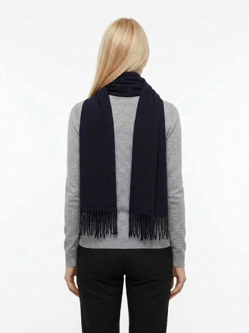 Givenchy Black Wool Scarf