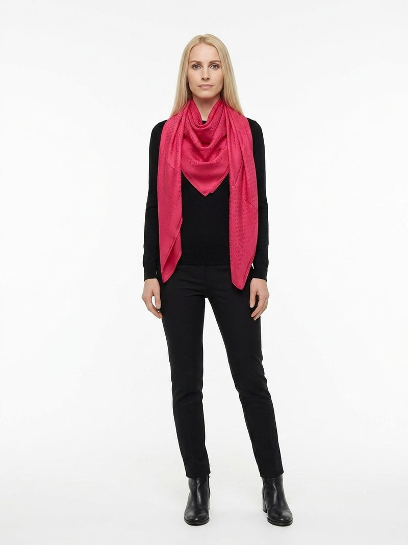 Givenchy Red Silk Foulard