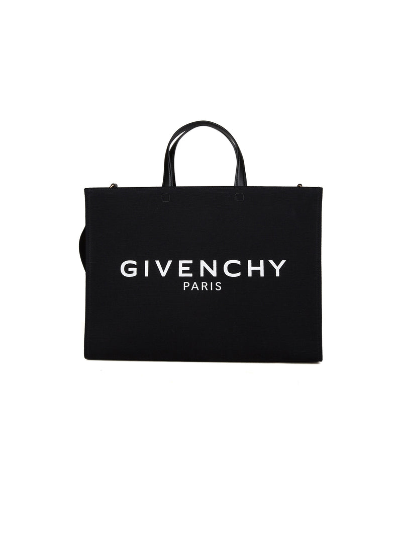 Givenchy Black Cotton Tote Bag