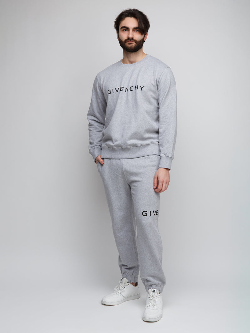 Givenchy Gray Cotton Sweatshirt