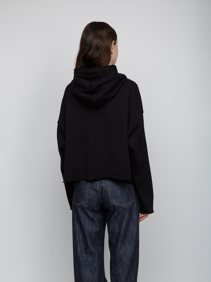 Givenchy Black Cotton Hoodie