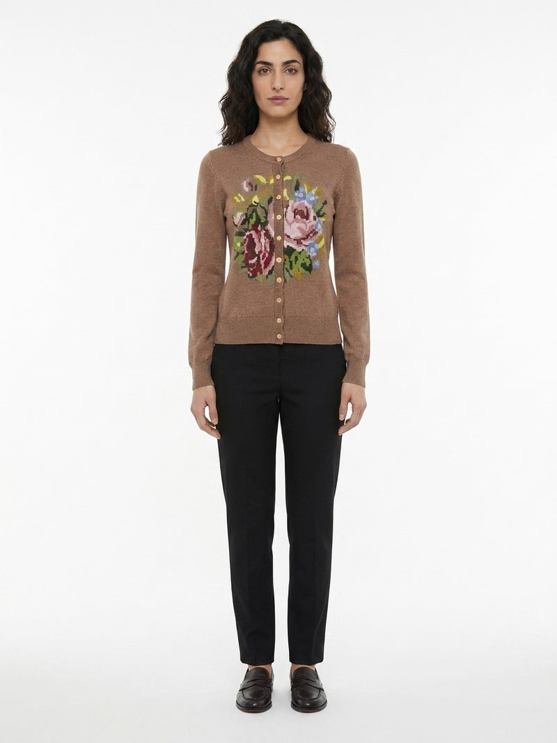 Dolce & Gabbana Brown Polyamide Cardigan