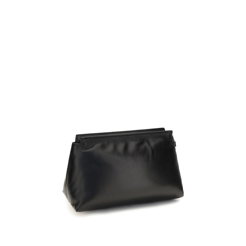 Givenchy Black Lamb Ovis Aries Clutch Bag