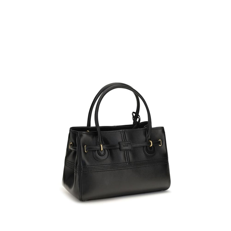 Chloé Black Buffalo Leather Handbag