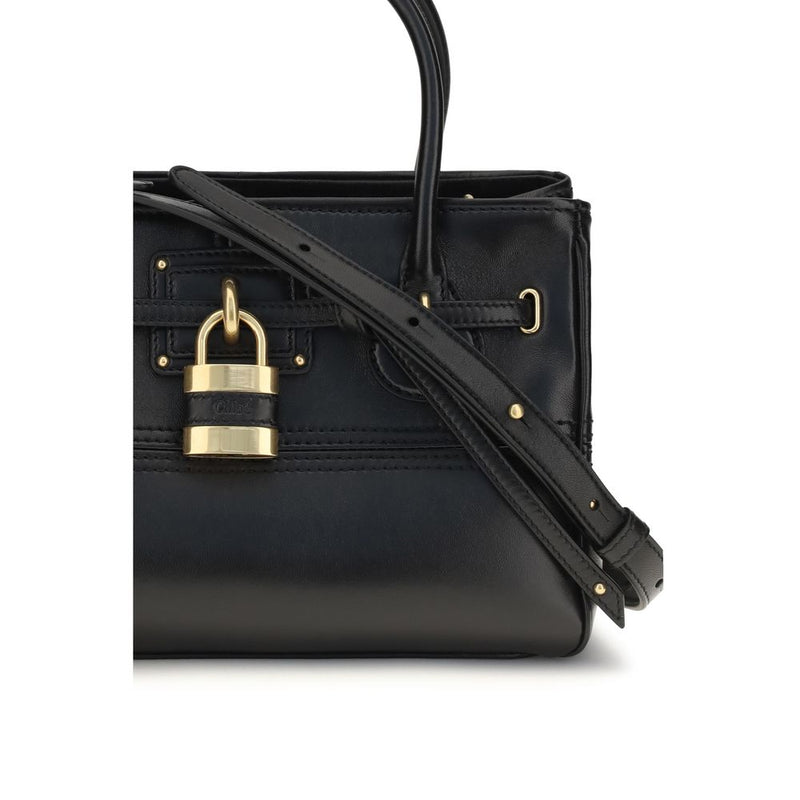 Chloé Black Buffalo Leather Handbag