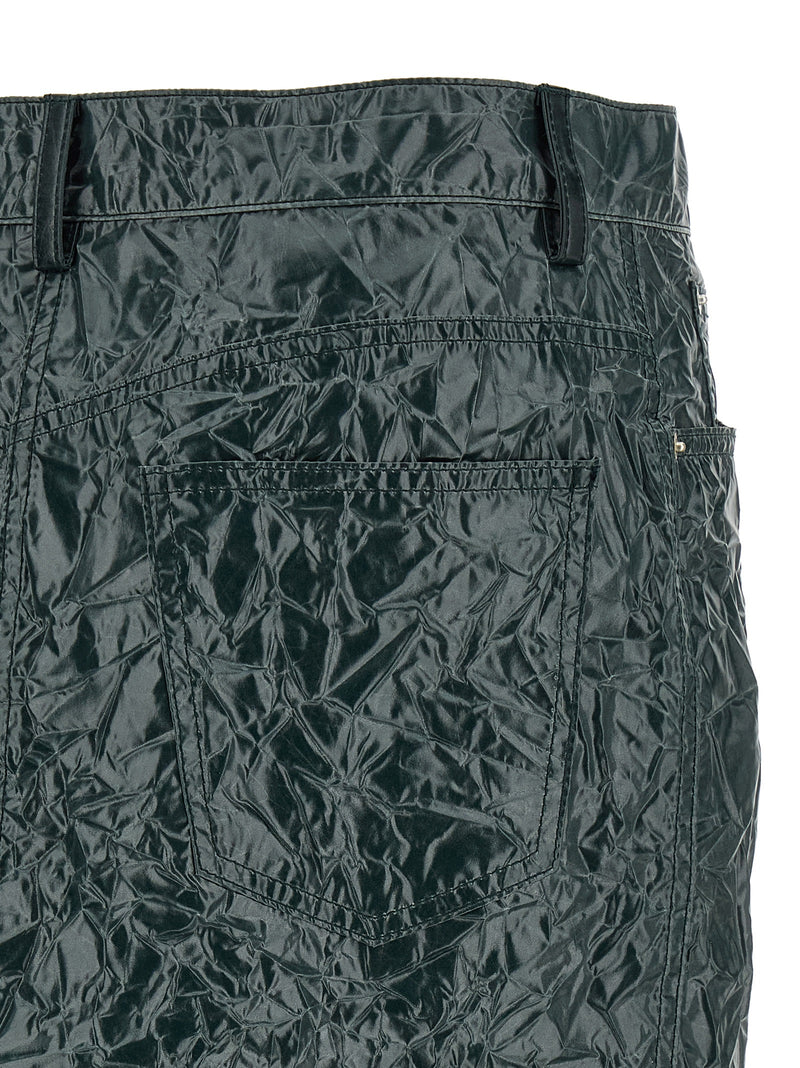 Marni Bicolor Polyester Midi Skirt