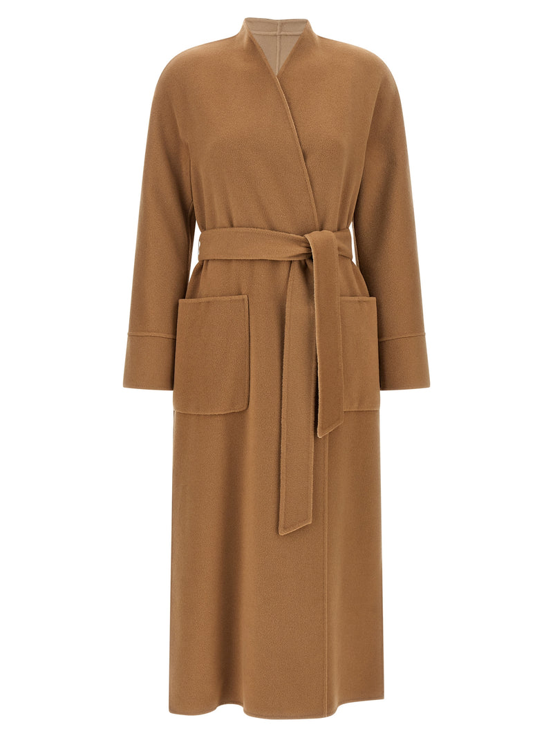 Max Mara Beige Wool Coat